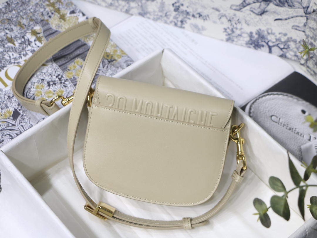 Dior Small Bobby Bag in Apricot Leather - Image 3