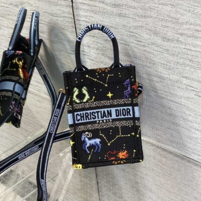 Dior Mini Vertical Constellations Tote Bag