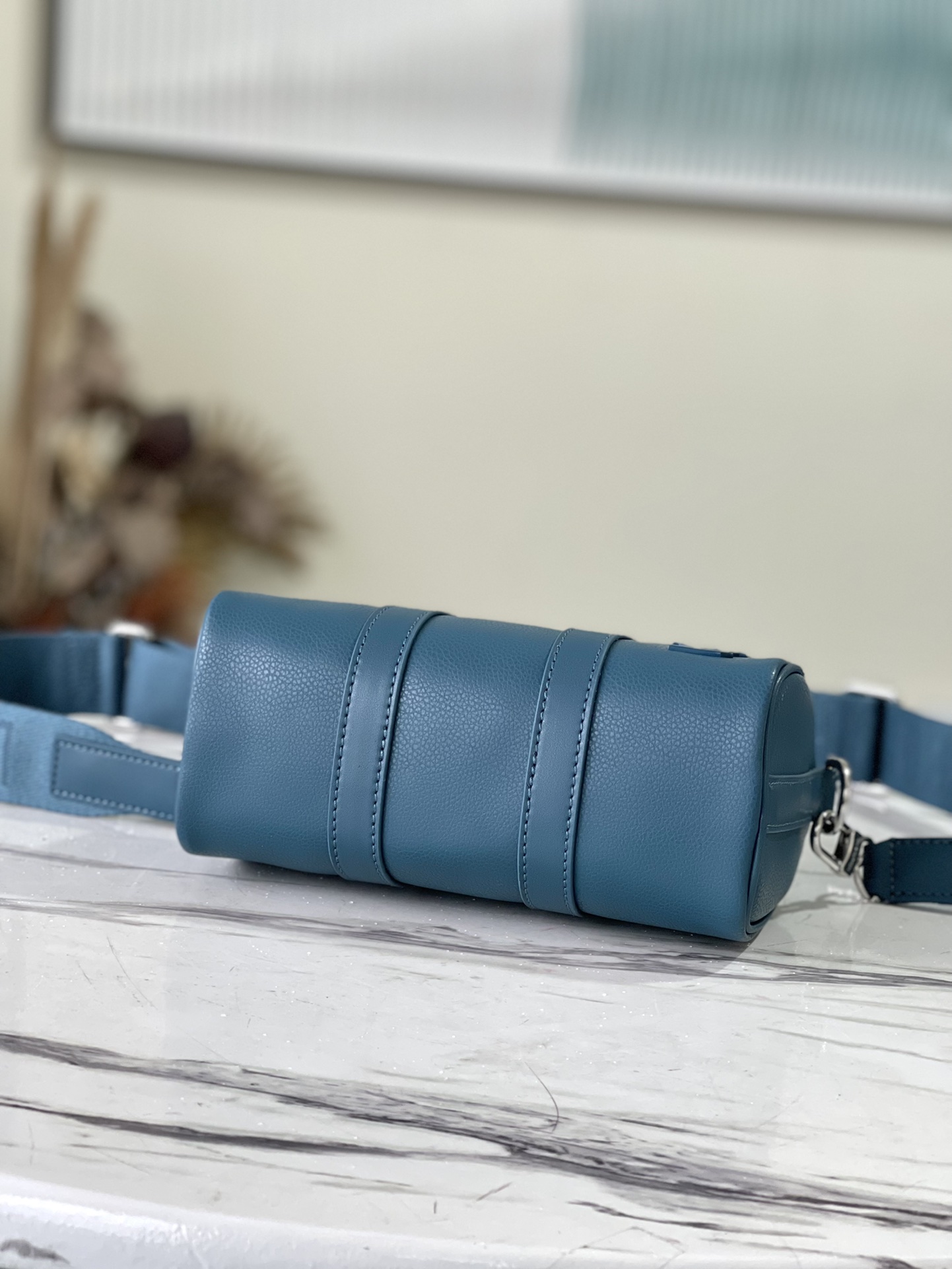 Louis Vuitton Keepall XS Travel Bag in Blue - Image 5