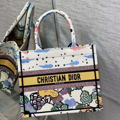 Dior Small Cloud Graphic Tote Bag