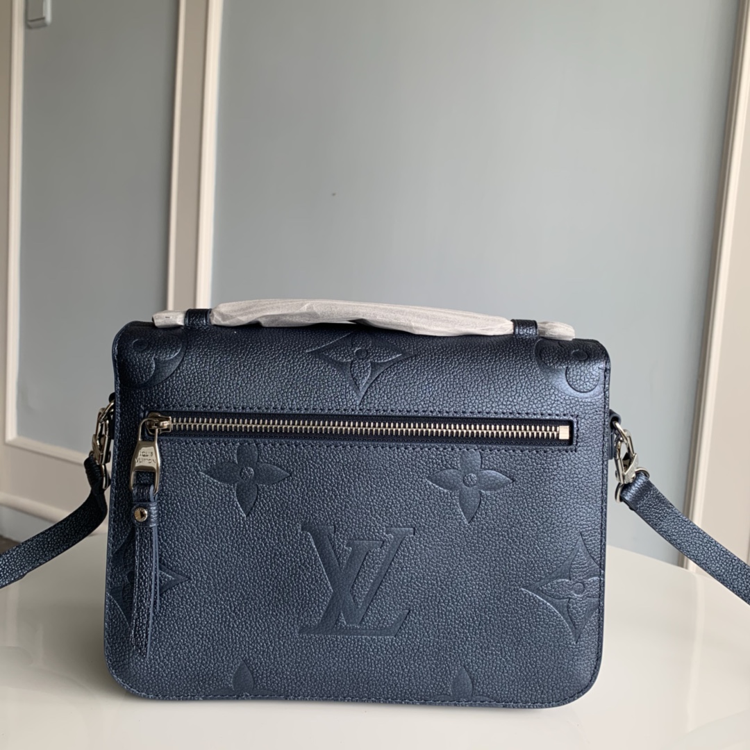 Louis Vuitton Pochette Metis Bag in Blue - Image 3