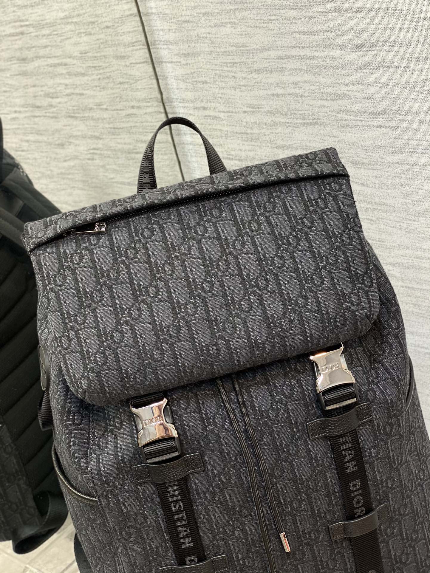 Dior Canvas Backpack - Image 5