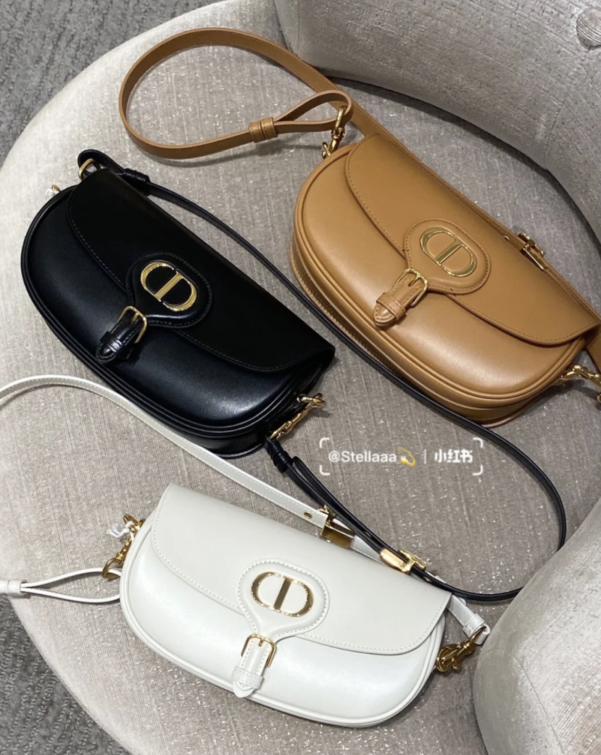 Dior Bobby East-West Underarm Bag in Black Calfskin - Image 11