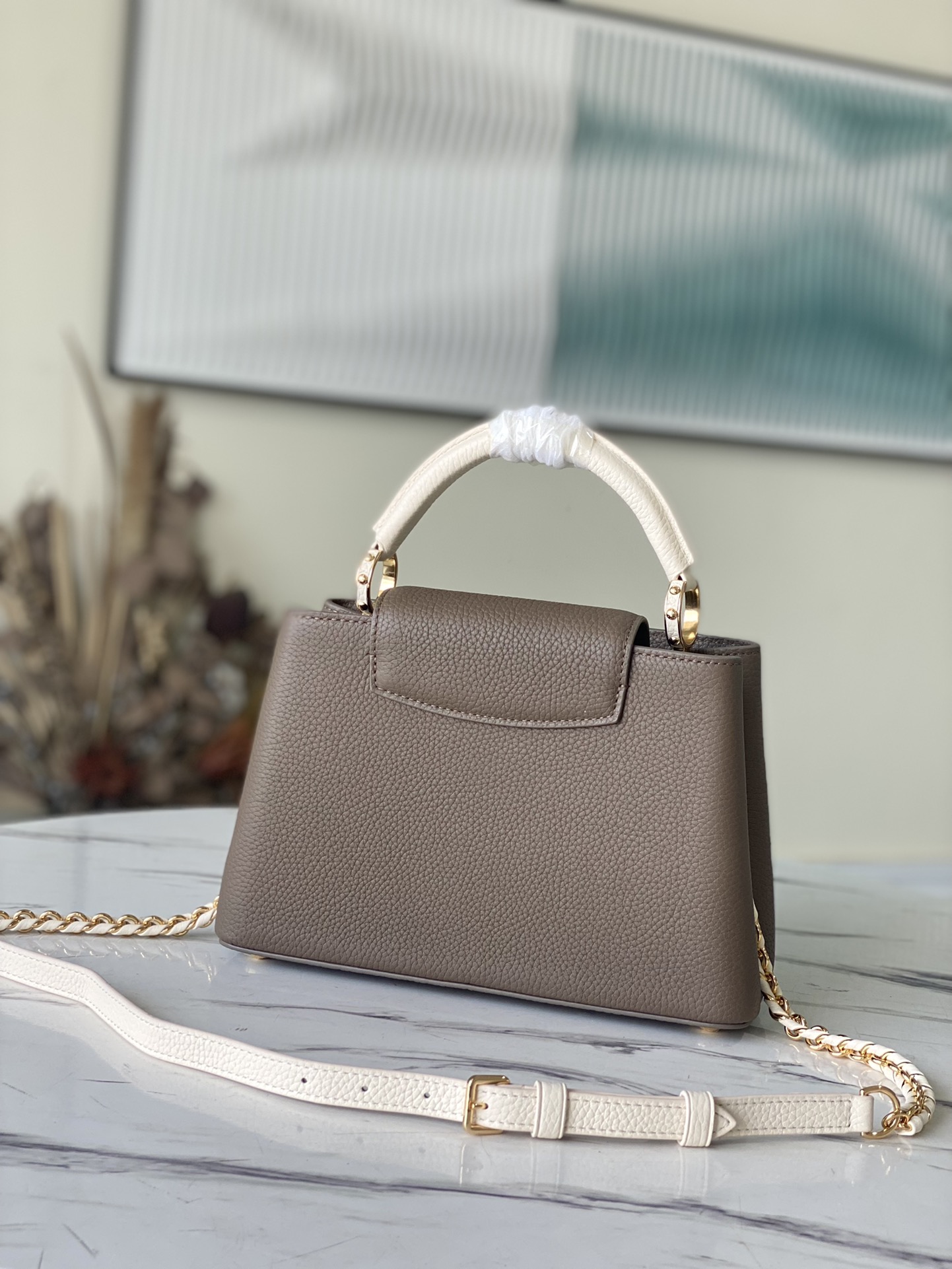 Louis Vuitton Capucines BB Small Handbag in Brown - Image 3