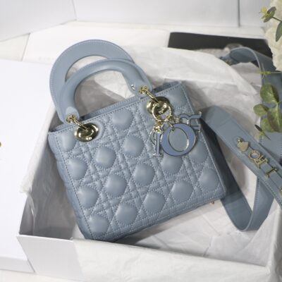 Lady Dior My ABC 20 Bag in Blue