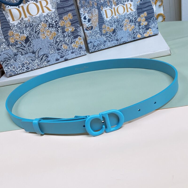 Dior Montaigne CD Buckle Leather 30mm Belt