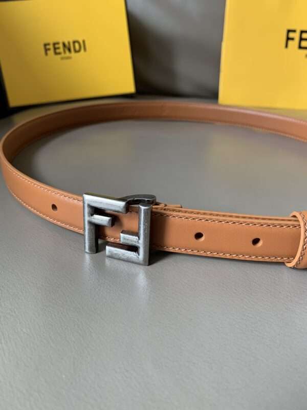 Fendi Double-sided Leather Belt