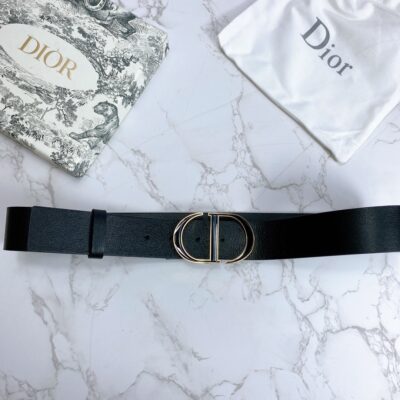 Dior 30 Montaigne Leather 40mm Belt