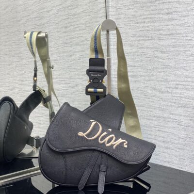 Dior Saddle Bag in Black