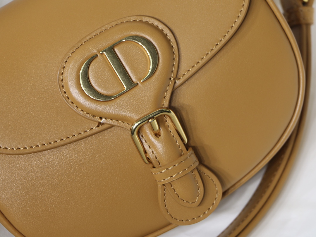 Dior Small Bobby Bag in Caramel Leather - Image 6