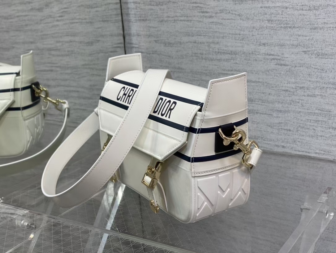 Dior Messenger Bag in White - Image 6