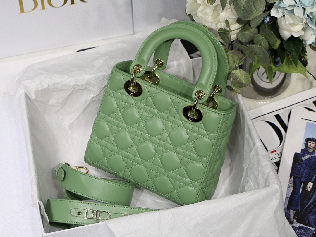 Lady Dior My ABC 20 Bag in Green - Image 3