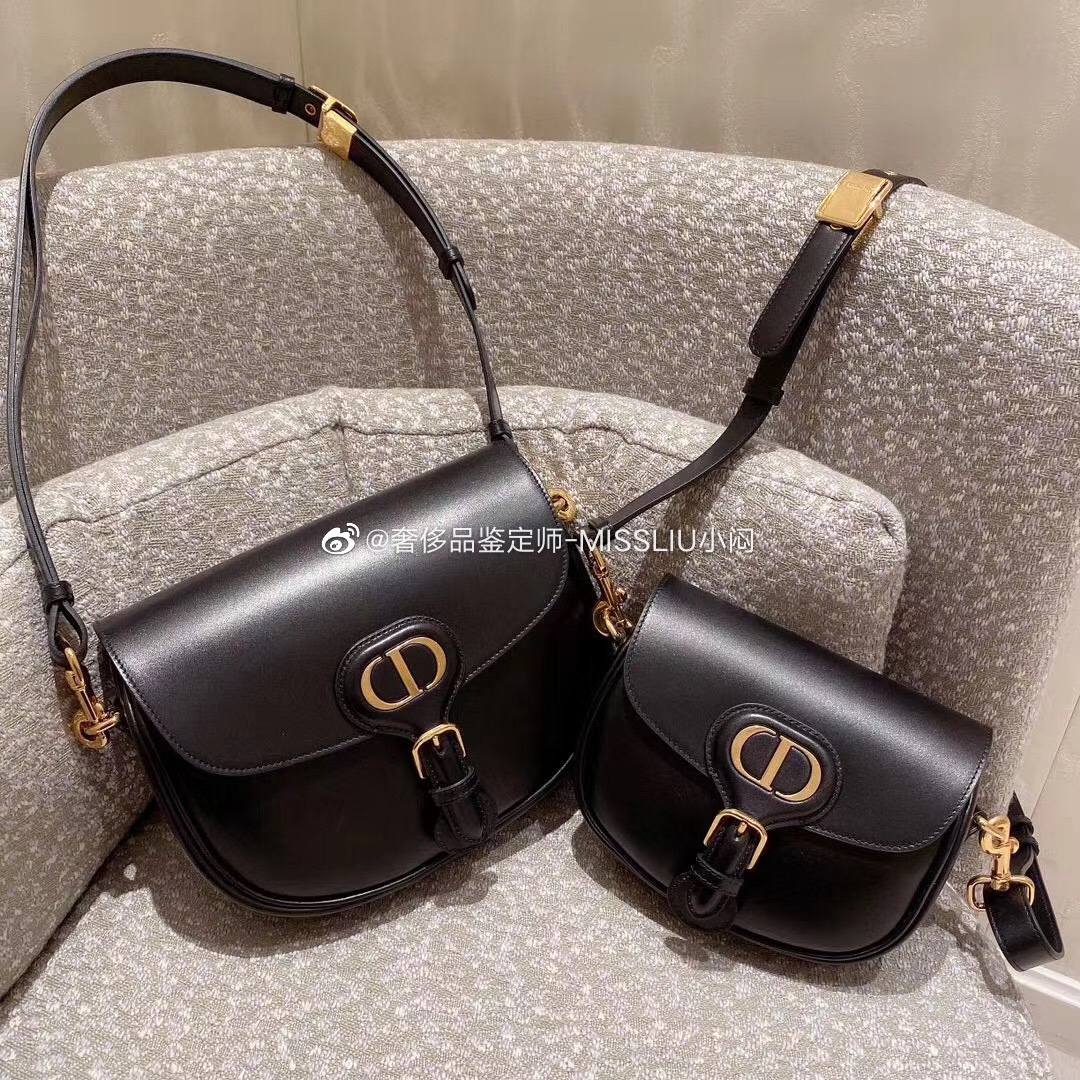 Dior Small Bobby Bag in Black Leather - Image 11