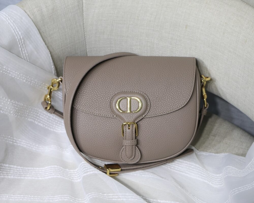Dior Medium Bobby Bag in Khaki Calfskin