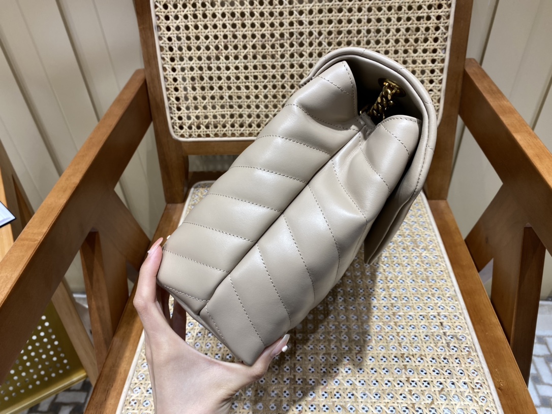 YSL Loulou 31 Beige - Image 5