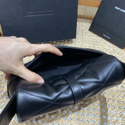 YSL Le 57 Quilted Black - Detailed Show