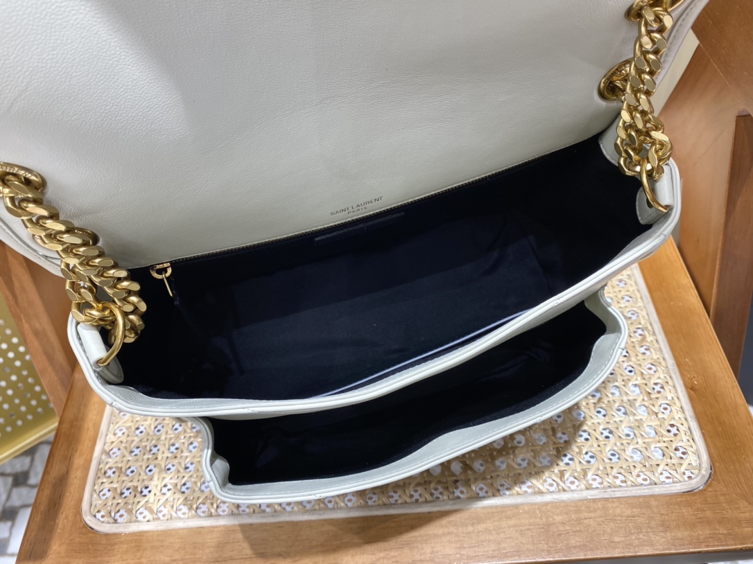 YSL Niki Baby in Lambskin 28 Nata - Image 7