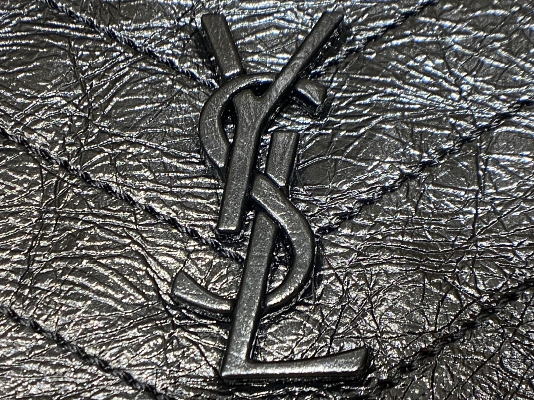 YSL Niki Chain Wallet Bag Black - Image 10