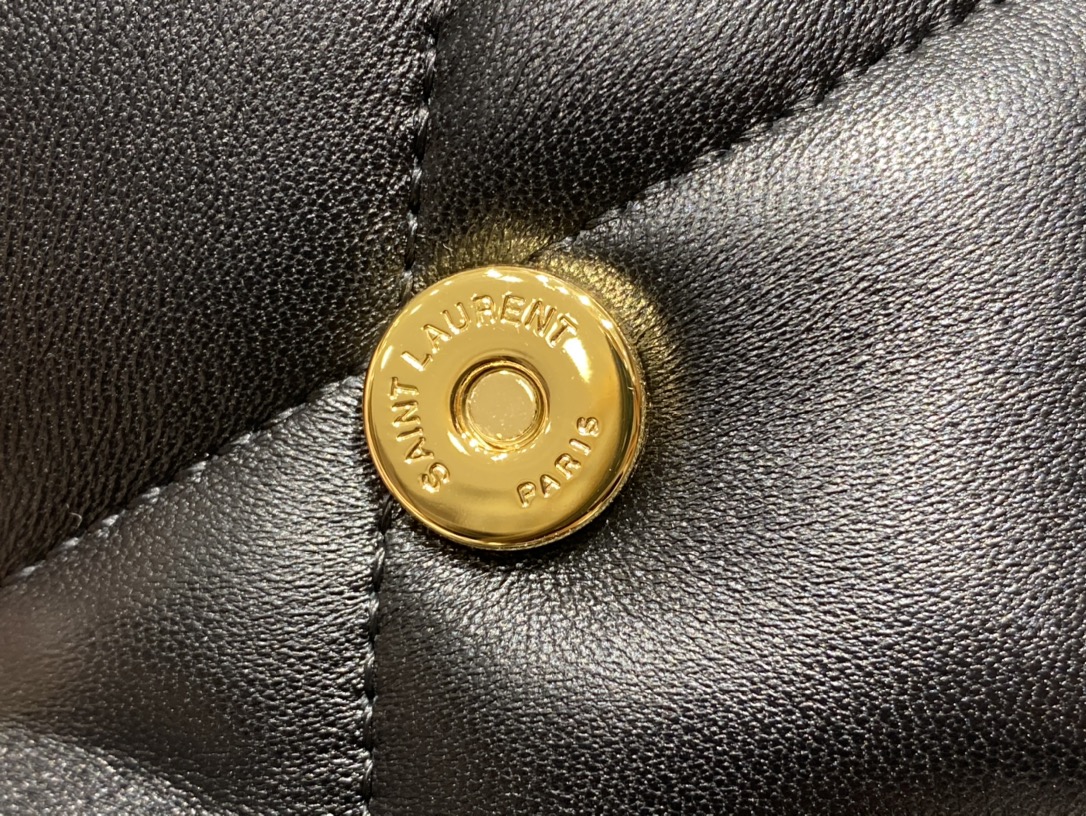 YSL Le 57 Quilted Black Bag - Image 10