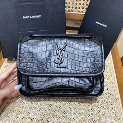 YSL Niki Baby 22 Black