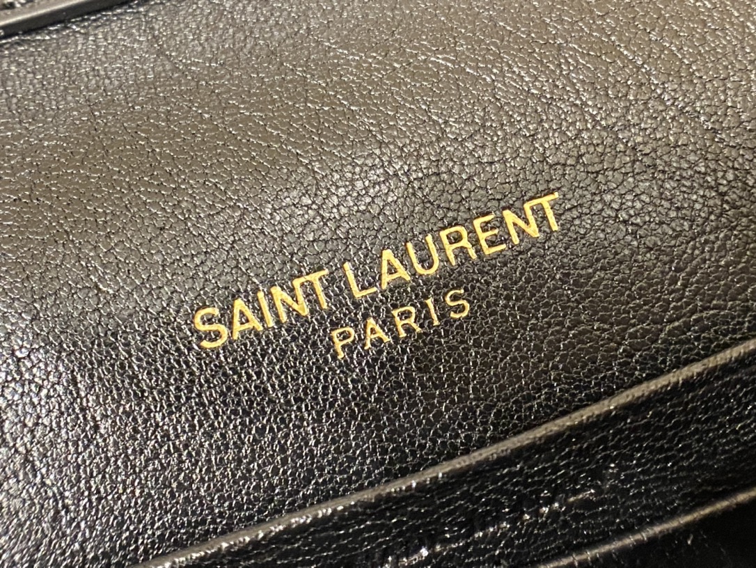 YSL Niki Chain Wallet Bag Black - Image 10