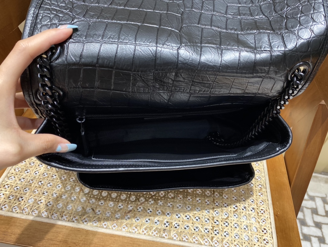 YSL Niki Medium 28 Black - Image 7