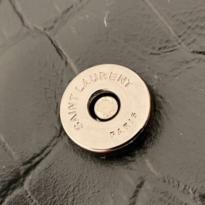 YSL Niki Baby 22 Dark Green - Detailed Show