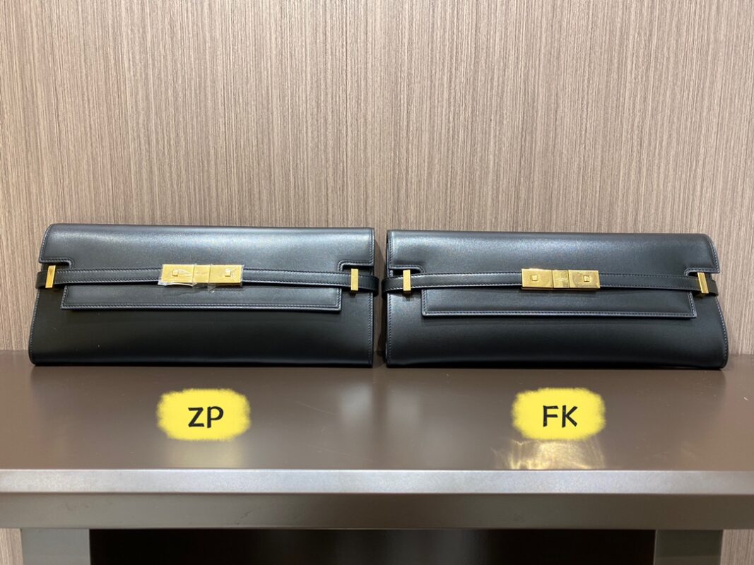 YSL Manhattan Clutch – ZP vs FK Comparison