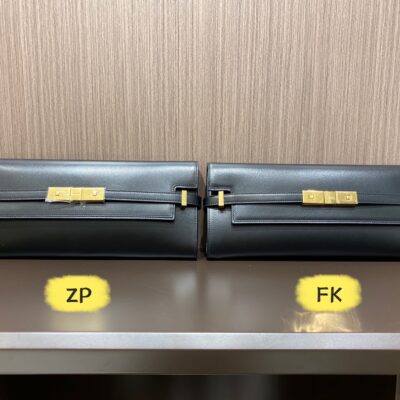 YSL Manhattan Clutch - ZP vs FK Comparison