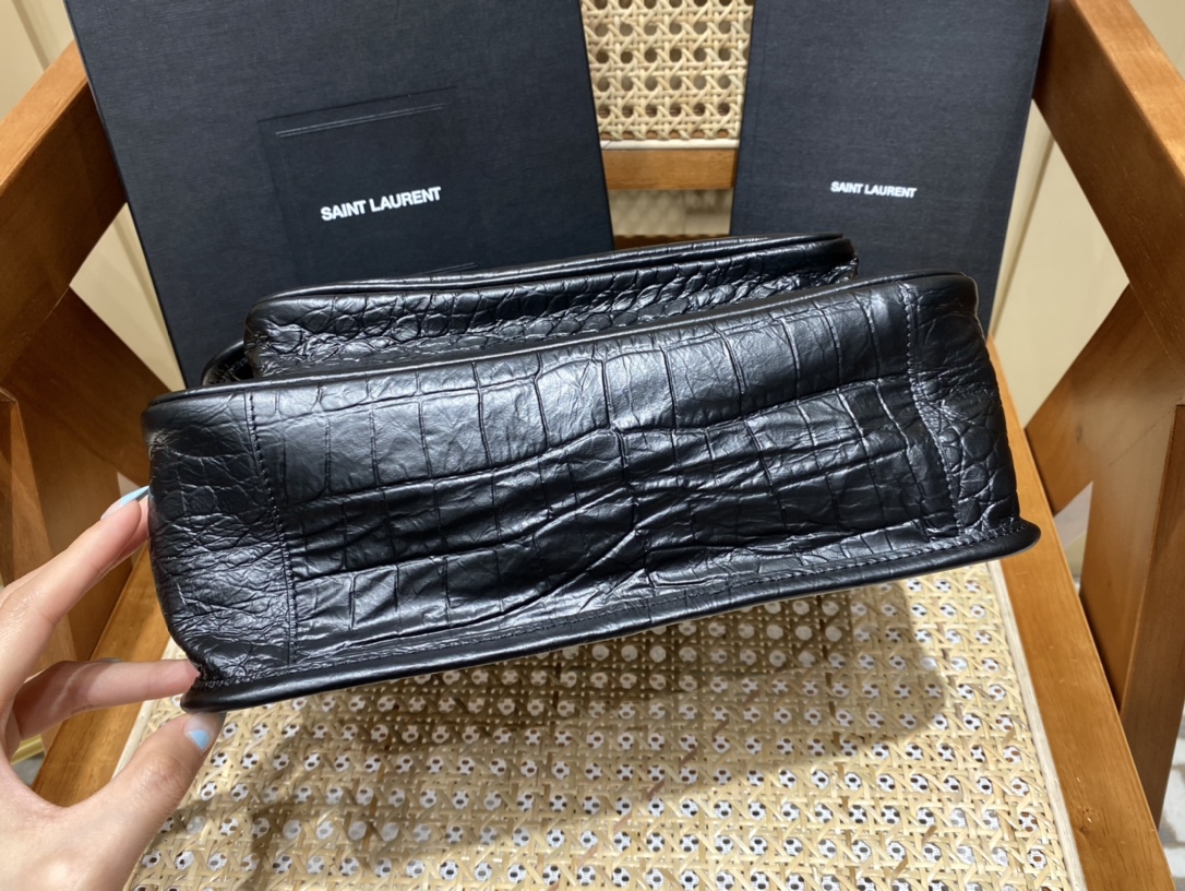 YSL Niki Medium 28 Black - Image 6