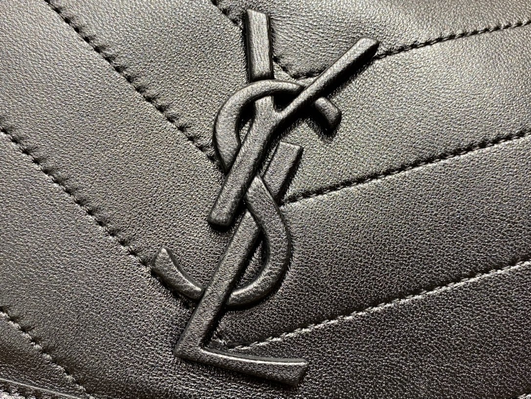 YSL Niki Baby in Lambskin 28 Black - Image 9