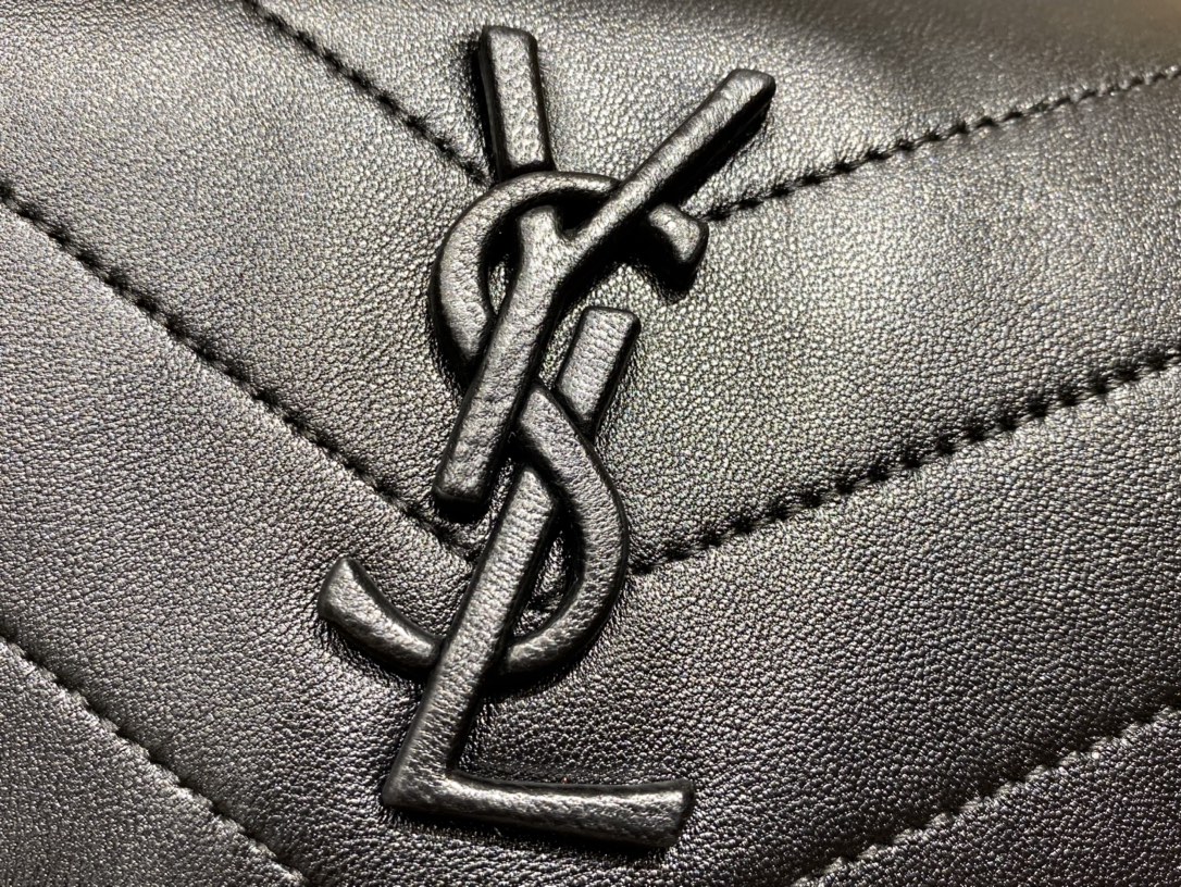 YSL Niki Baby in Lambskin 22 Black - Image 9