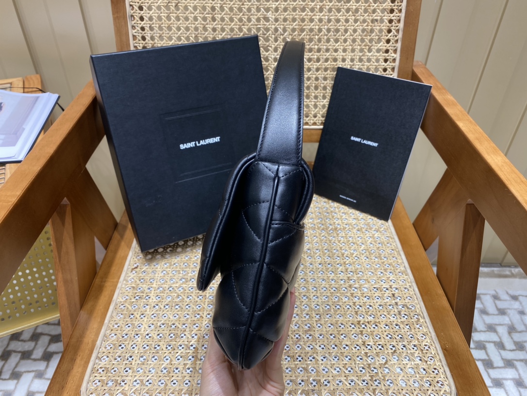 YSL Le 57 Quilted Black Bag - Image 4