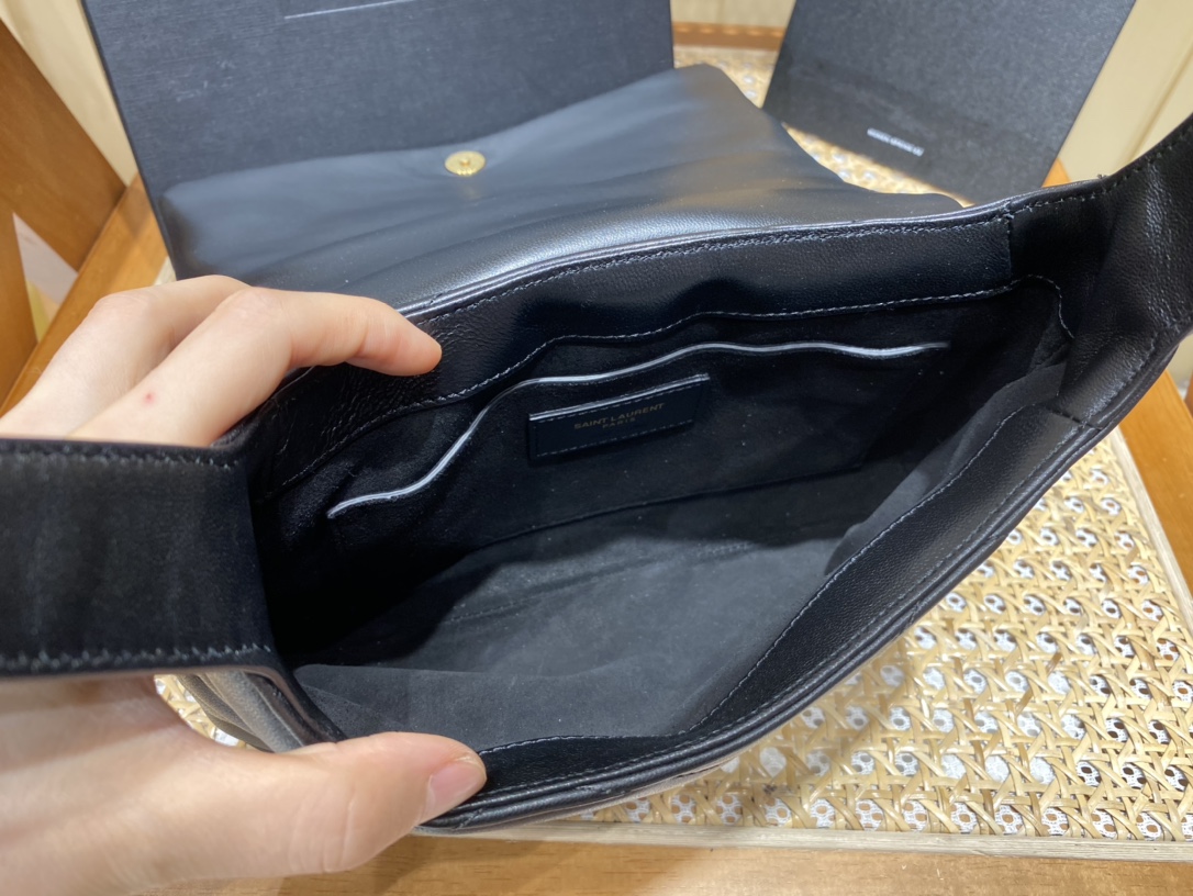 YSL Le 57 Quilted Black Bag - Image 8
