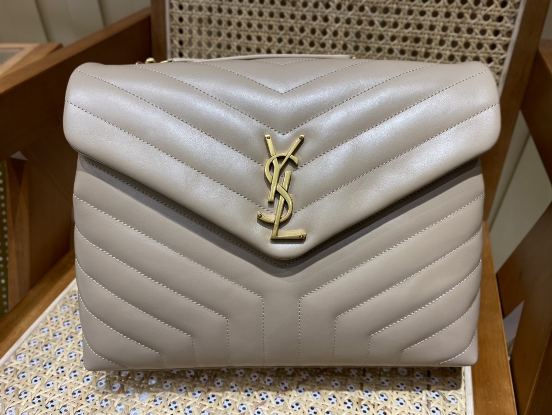 YSL Loulou 31 Beige