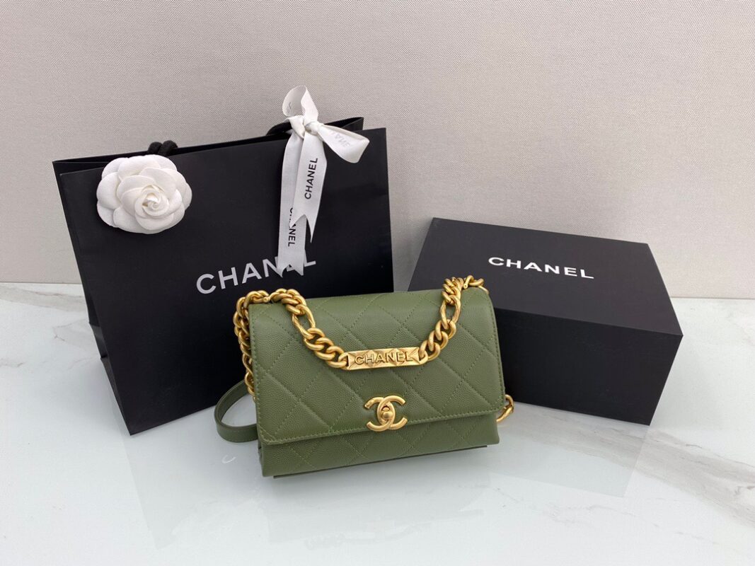 Chanel 21 Forest Green
