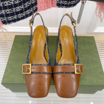 Gucci slingback sandals