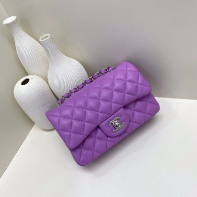 Chanel Classic Flap 20 Taro Purple