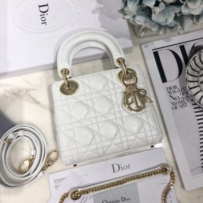 Lady Dior 17 White
