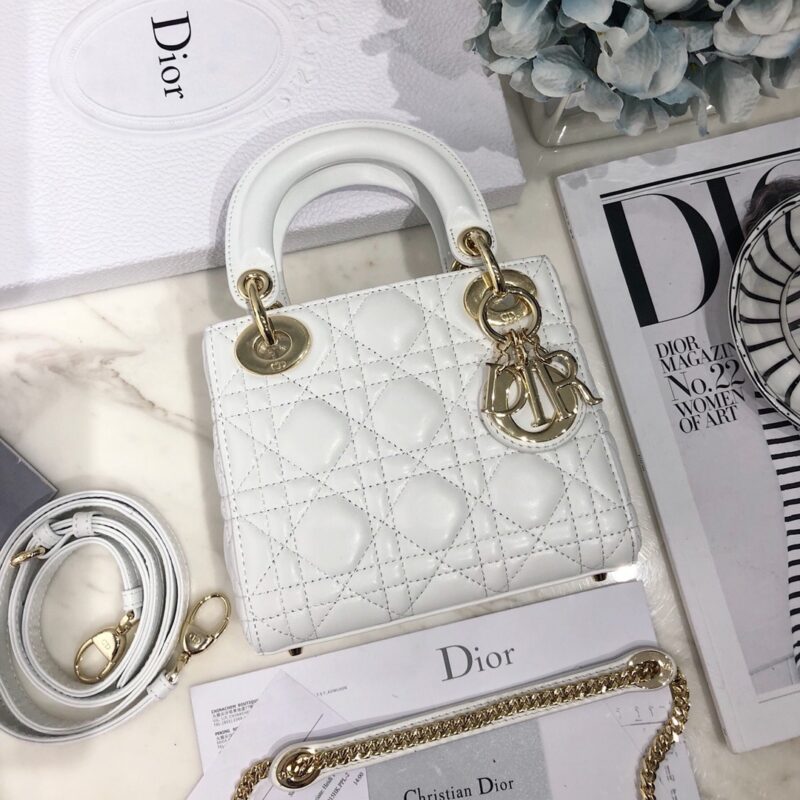 Lady Dior 17 White