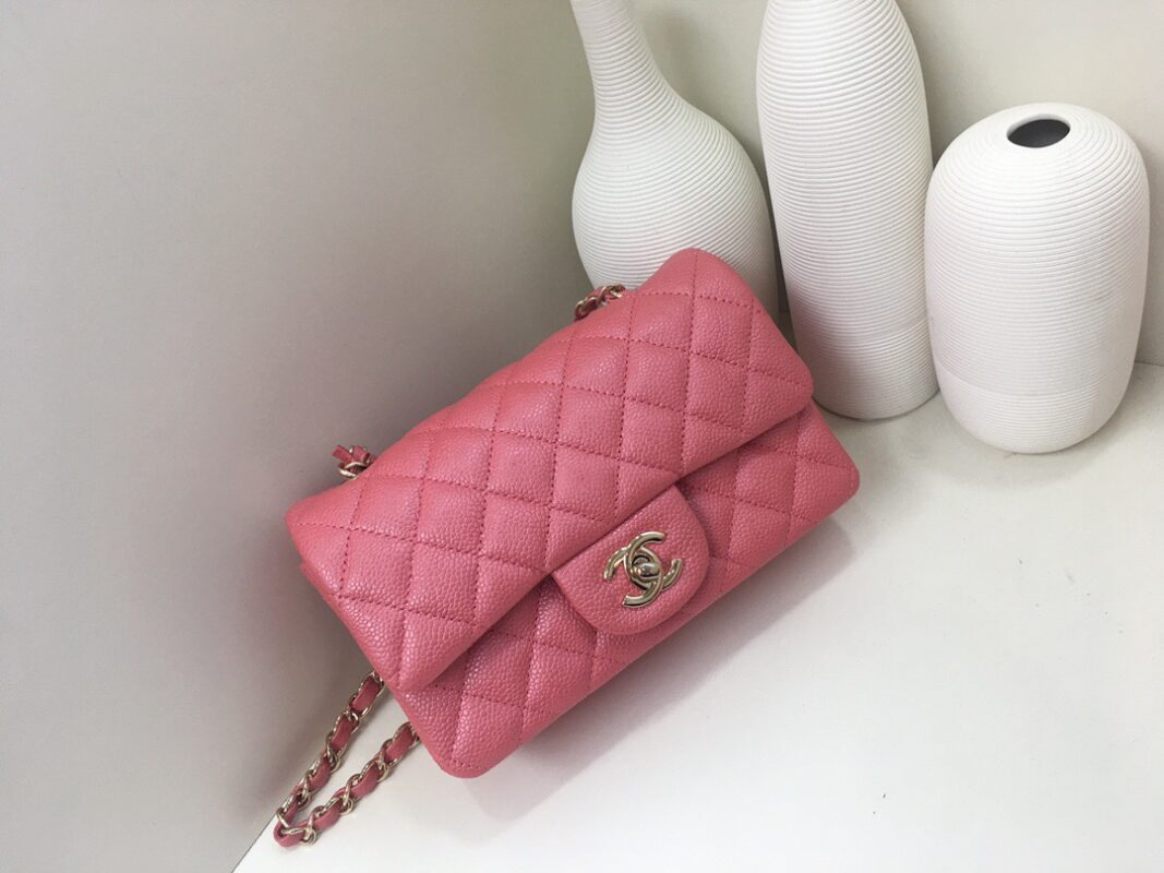 Chanel Classic Flap 20 Pink Champagne