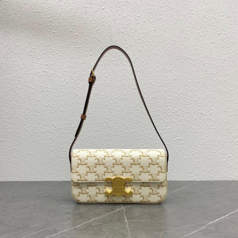 Celine Shoulder Bag I’m White Calfskin
