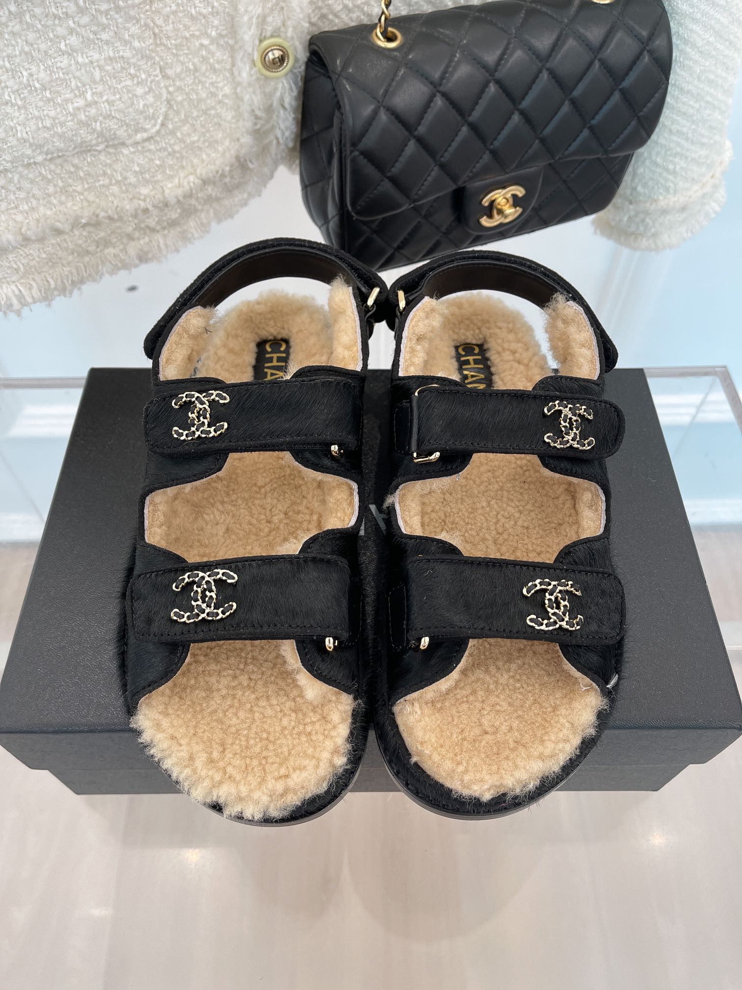 Chanel Beach Sandals