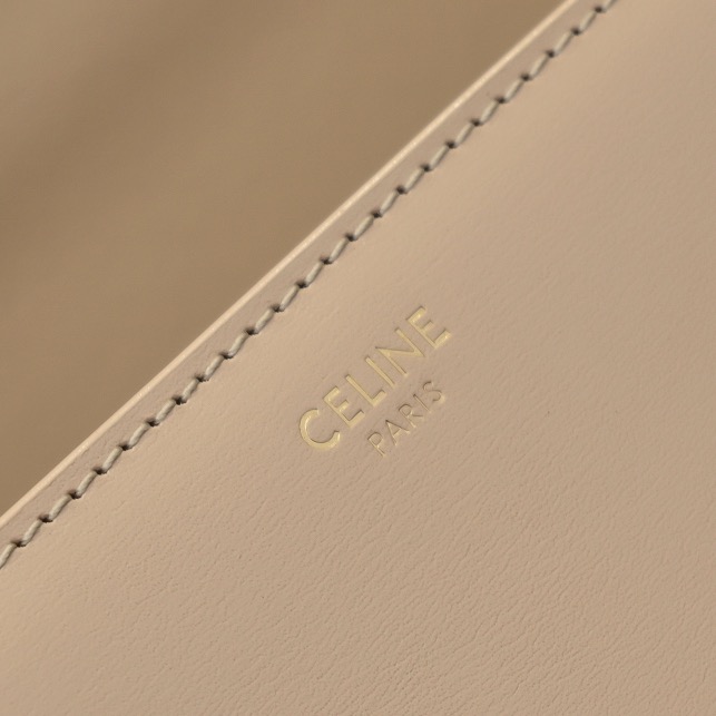 Celine Arc de Triomphe Shoulder Bag in Beige Sheepskin - Image 9