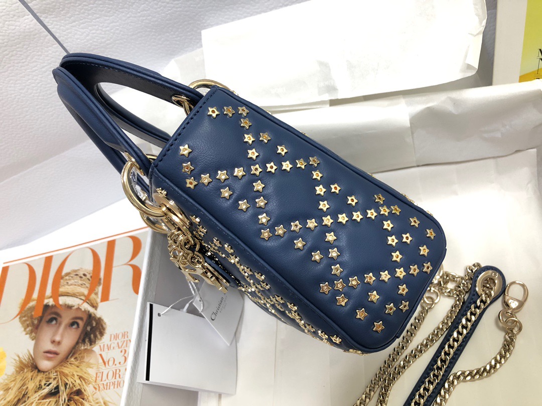 Lady Dior 17 Deep Blue - Image 4