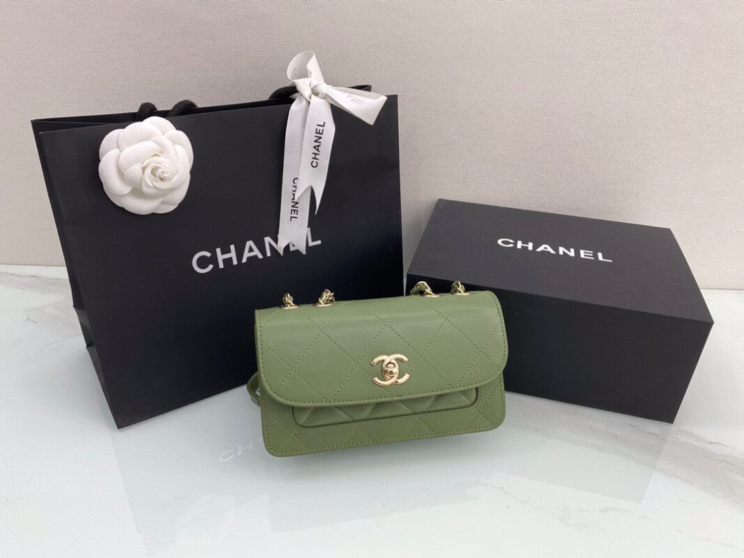 Chanel 21 Forest Green