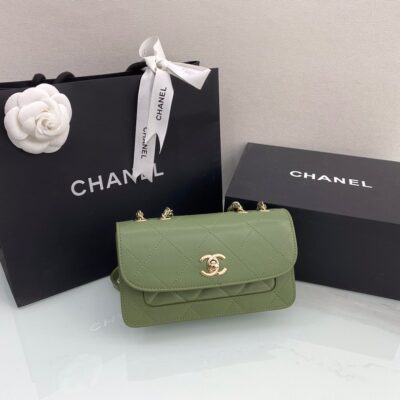 Chanel 21 Forest Green