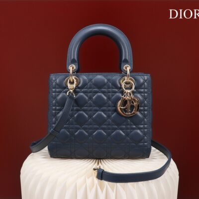Lady Dior 24 Midnight Blue