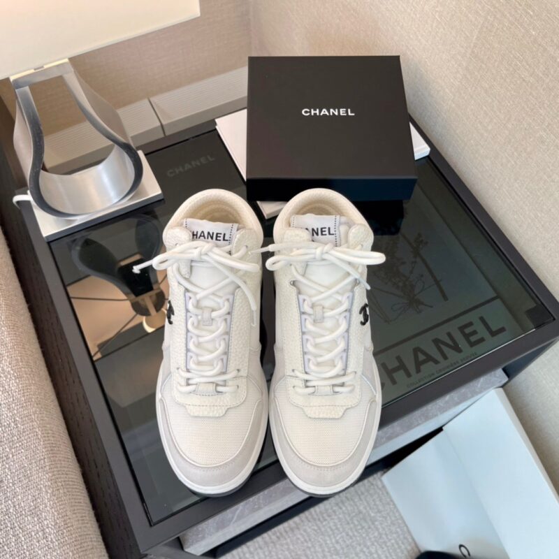 Chanel White Sneakers