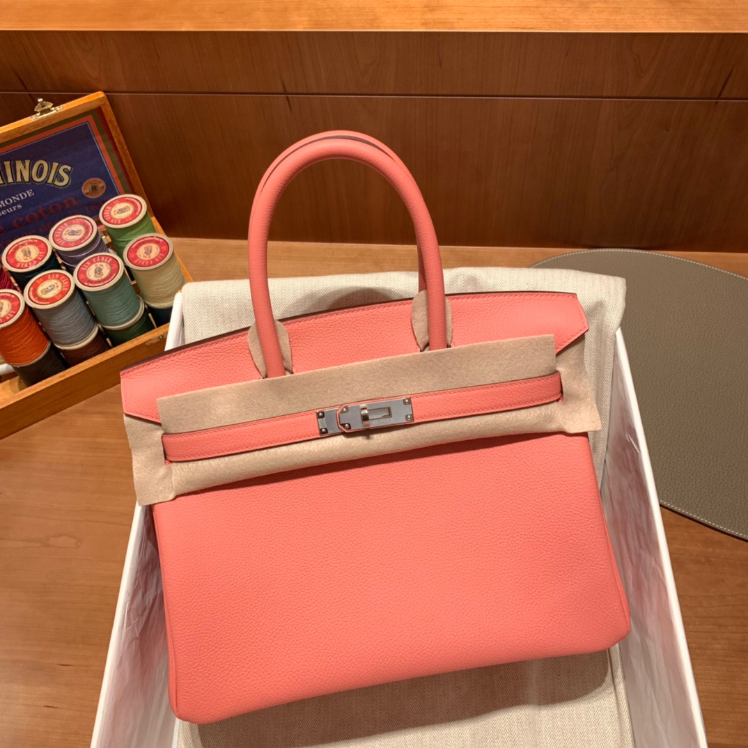 fb638e_18b5f2de7d4c48ccb9533deef255fecemv2.jpg Birkin 30 Togo Rose Éte - Image 1